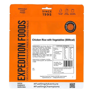 Chicken Rice with Vegetables | Freeze-Dried Meal