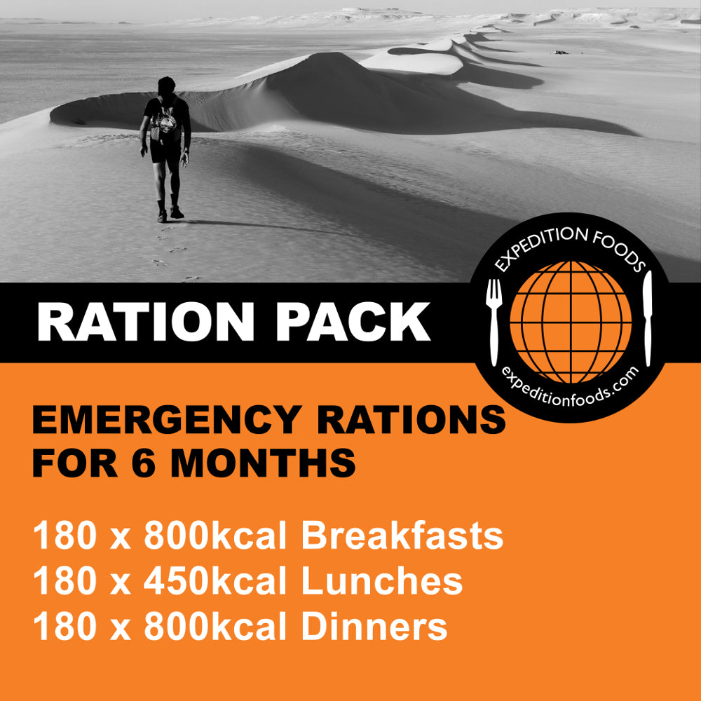 Expedition Foods Emergency Rations for 6 Months