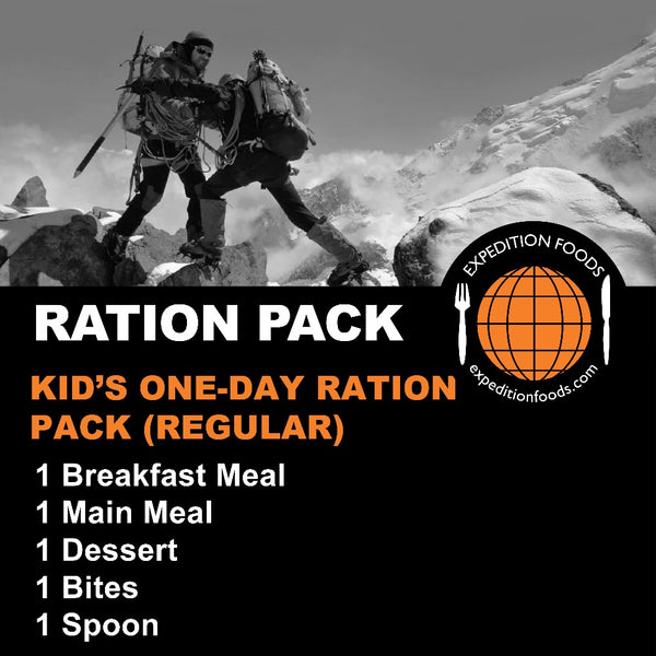 Kid's One-Day Ration Pack - Expedition Foods