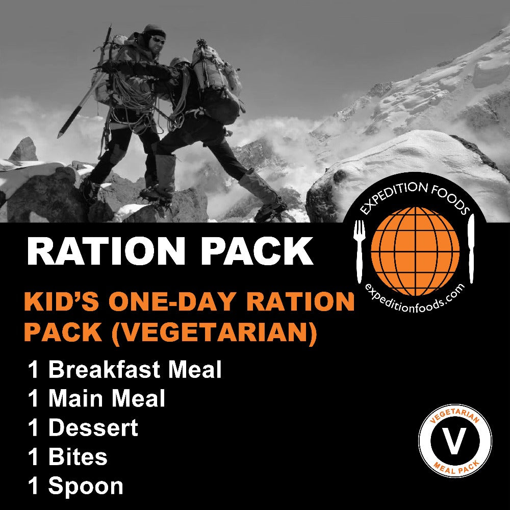 One Dat Ration Pack Kid's One-Day Ration Pack - Expedition Foods