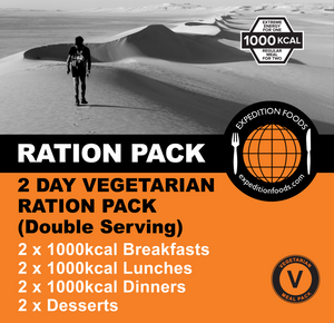 Expedition Foods 2 Day Vegetarian Ration Pack