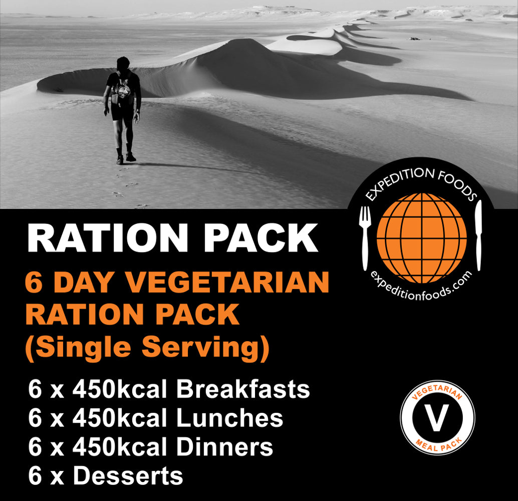 Expedition Foods 6 Day Vegetarian Ration Pack