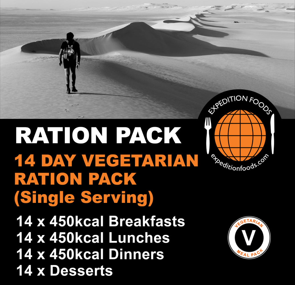 Expedition Foods 14 Day Vegetarian Ration Pack