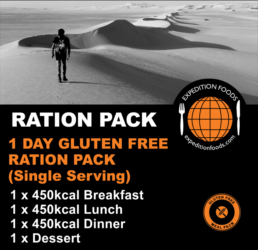 Expedition Foods 1 Day Gluten Free Ration Pack