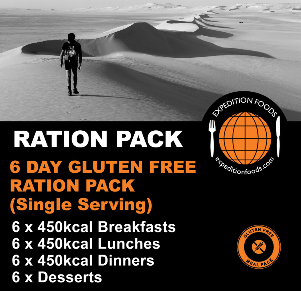 Expedition Foods 6 Day Gluten Free Ration Pack
