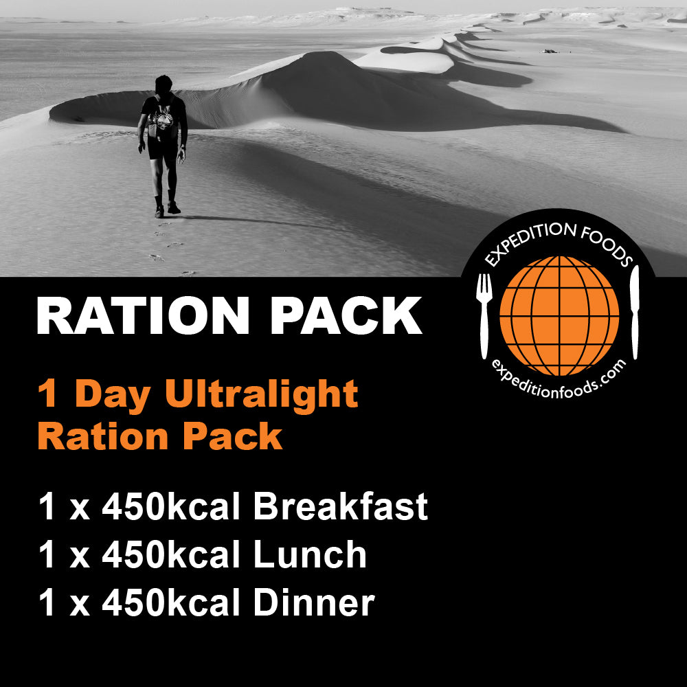 One Dat Ration Pack Expedition Foods 1 Day Ultralight Ration Pack