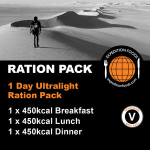 Expedition Foods 1 Day Ultralight Ration Pack