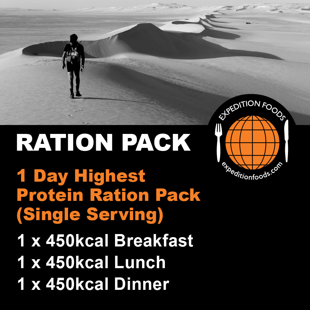 Expedition Foods 1 Day Highest Protein Ration Pack