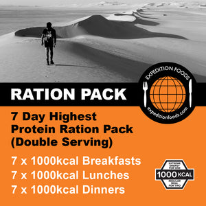 Expedition Foods 7 Day Highest Protein Ration Pack