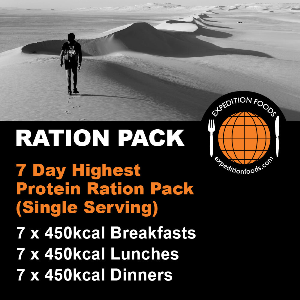 Expedition Foods 7 Day Highest Protein Ration Pack