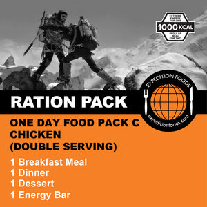 One Day Food Pack C (Chicken)