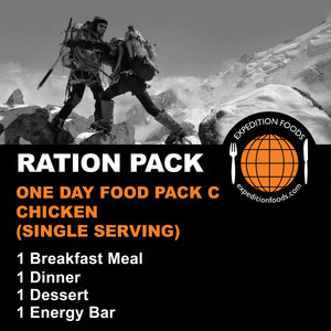 One Day Food Pack C (Chicken)
