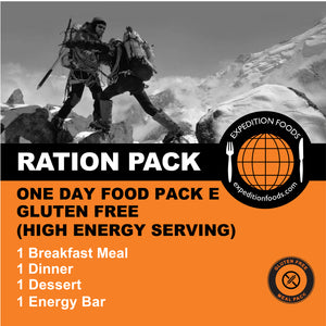 One Day Food Pack E (Gluten Free)