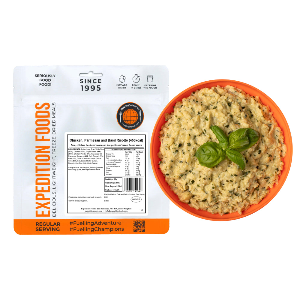 Chicken, Parmesan and Basil Risotto