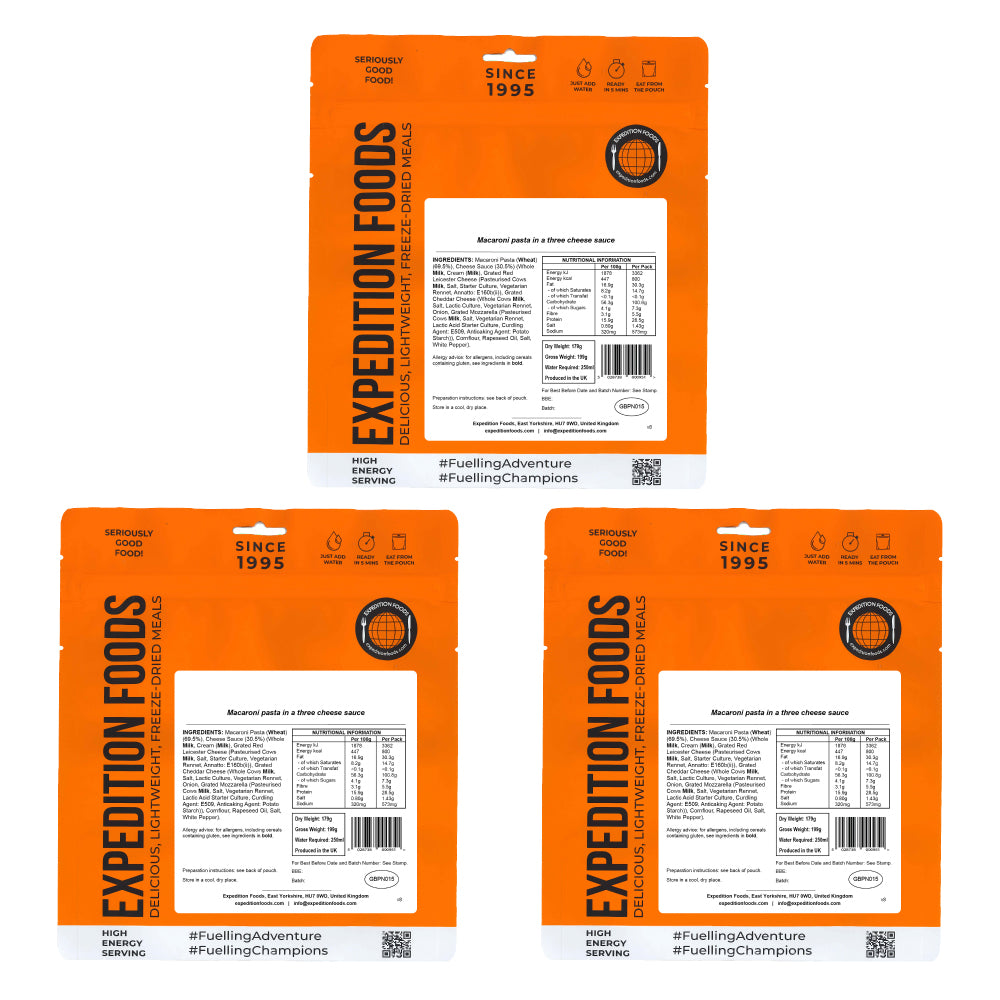 Expedition Foods Dairy Free Sample Pack