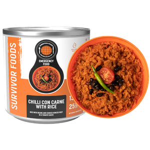 Chilli Con Carne with Rice (Survivor Foods Range)