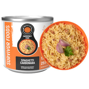Spaghetti Carbonara (Survivor Foods Range)