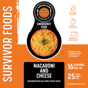 Macaroni and Cheese (Survivor Foods Range)