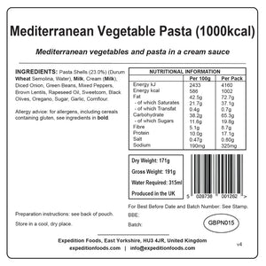 Mediterranean Vegetable Pasta